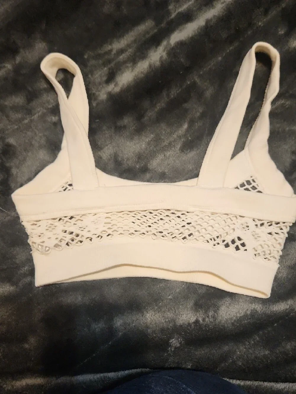 Urban Outfitters Cream Crochet Lace Bralette - Picture 3 of 5